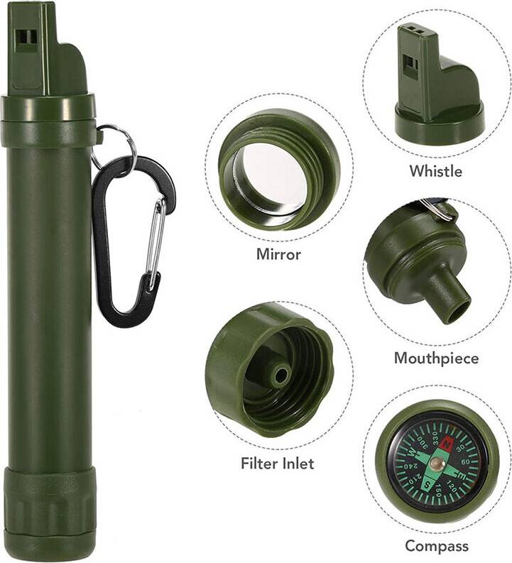 Wejoy Outdoor Water Filtration Survival Straw System