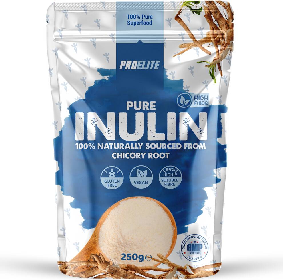 ProElite Inulin Powder Prebiotic Soluble Fiber Chicory Root 250g