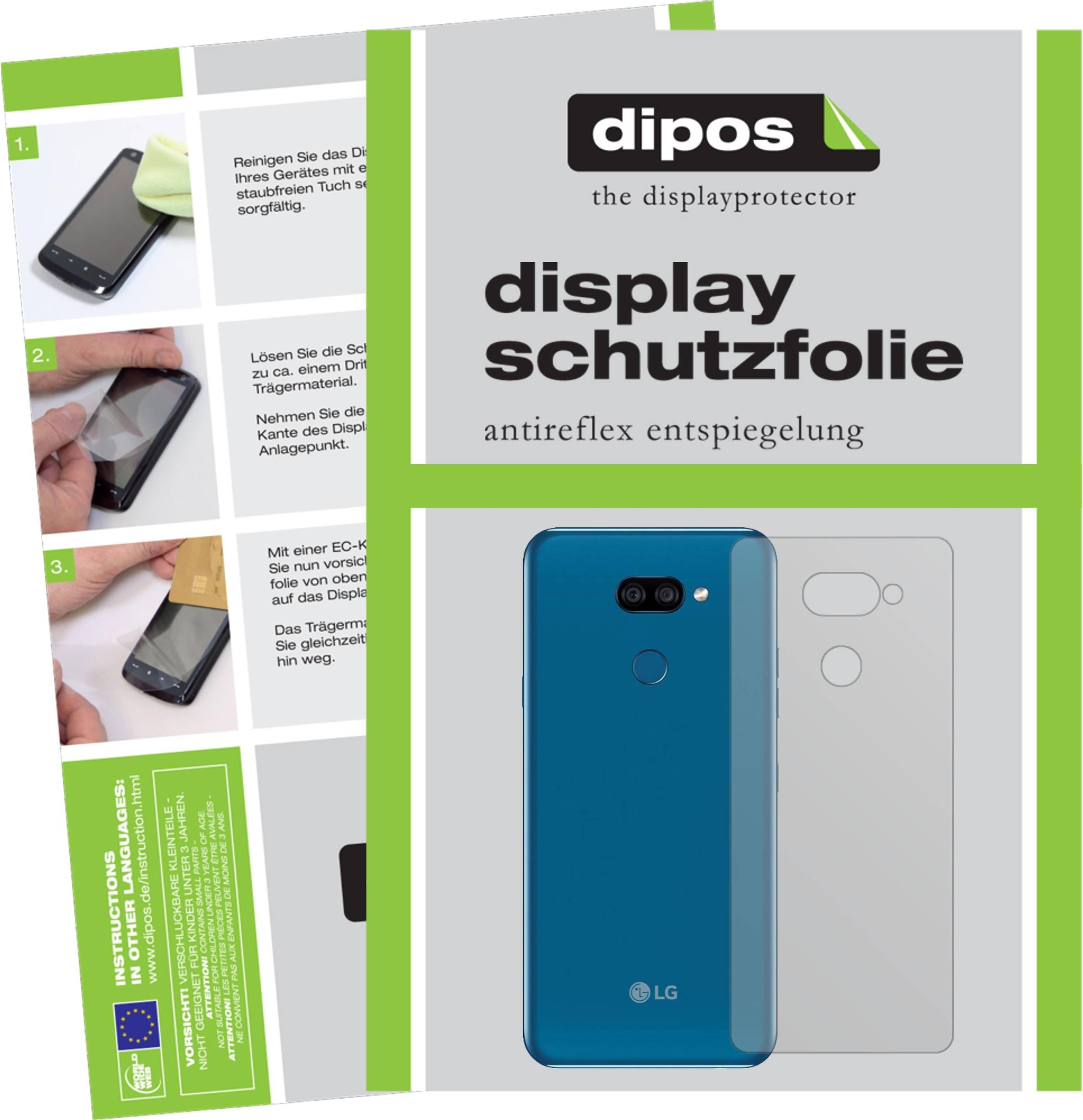 Dipos 5x Screen Protector LG K40S Back