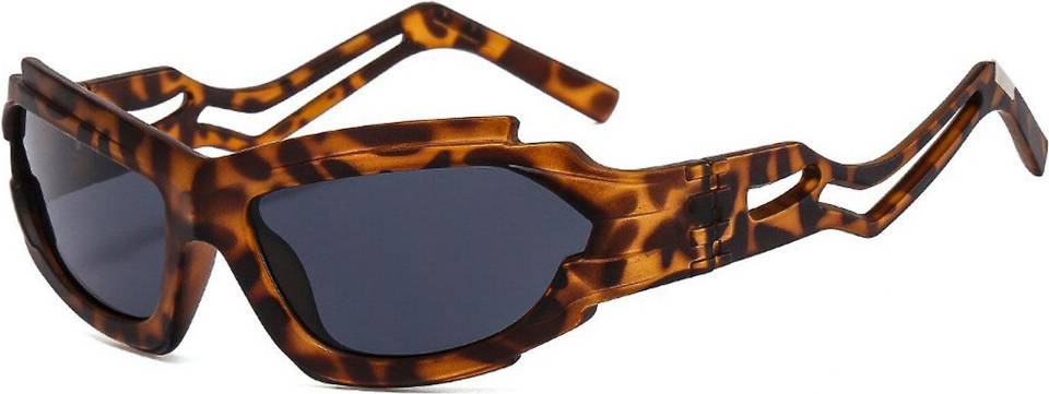 Kikidex Leopard Pattern Frame - Gray Patch