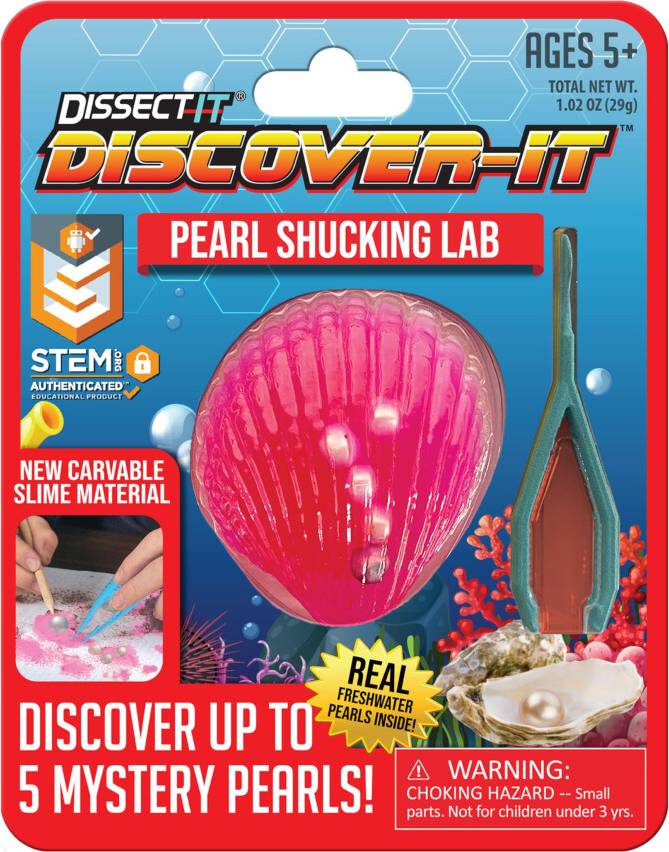 Real Freshwater Pearl Science Lab Kit