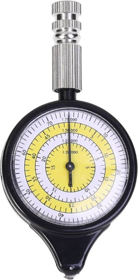 Tlily Map Rangefinder Odometer Multifunction Compass Curvimeter