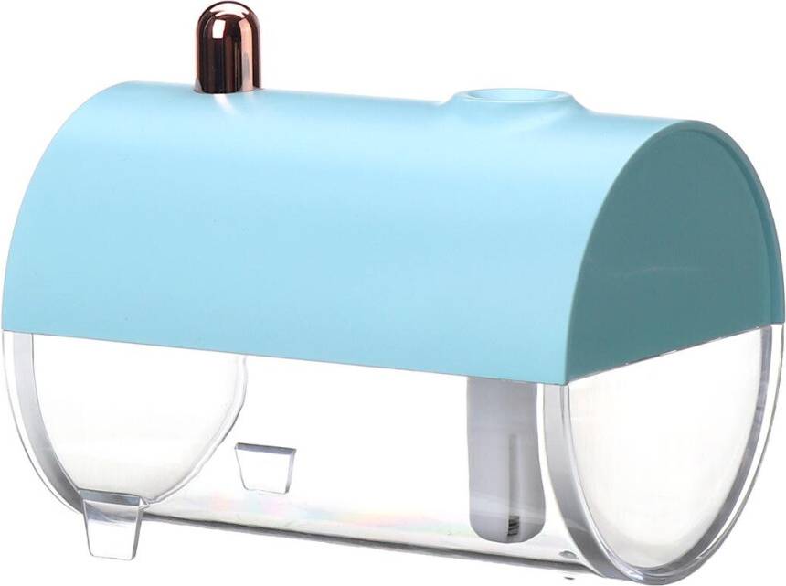 Blue air purifier Keshen 250ML Ultrasonic Air Humidifier LED Lamp Diffuser Purifier Mist Maker Atomizer Blue Color