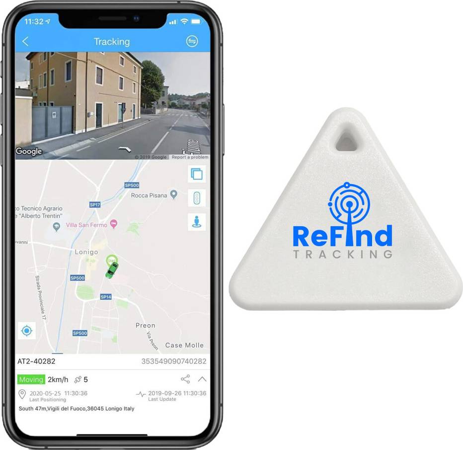 Android airtag White ReFind R3 Smart Tracker