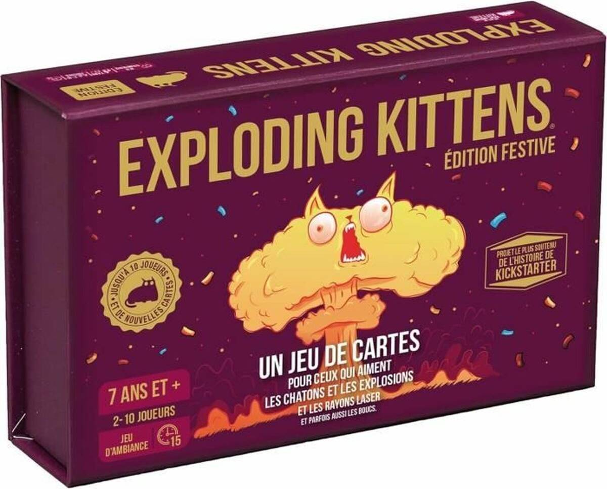 Asmodee Exploding Kittens Board Games Edition