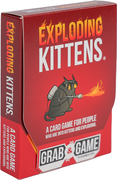 Asmodee Exploding Kittens Grab Game Nordic
