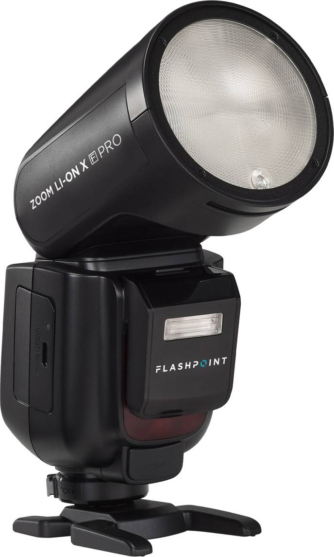 Flashpoint Zoom Li-on X PRO R2 TTL On-Camera Round Speedlight Flash