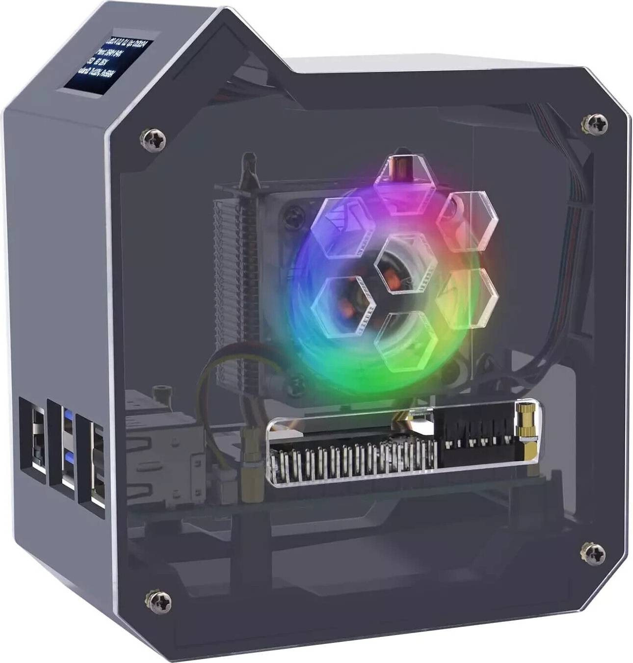 GeeekPi Mini Tower Kit for Raspberry Pi 5