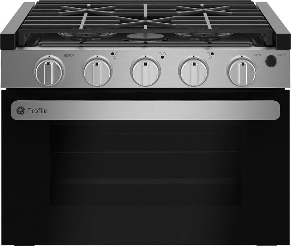 Gas range stove GE Profile 17 Drop-In Gas Range