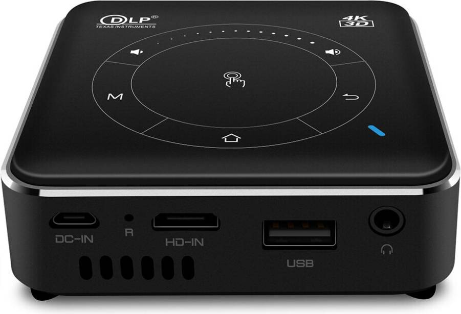 DLP Smart Pocket Mobile 3D Mini Projector 2G RAM 16G ROM