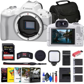 Camera canon eos r50 Canon EOS R50 Mirrorless Camera 64GB