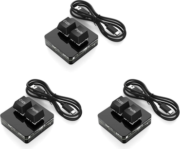 Exogio 3X Custom Mini 2 Key RGB Macro Keyboard