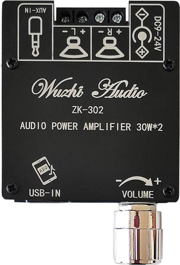 Bluetooth Audio Digital Power Amplifier Board Module 30W 30W