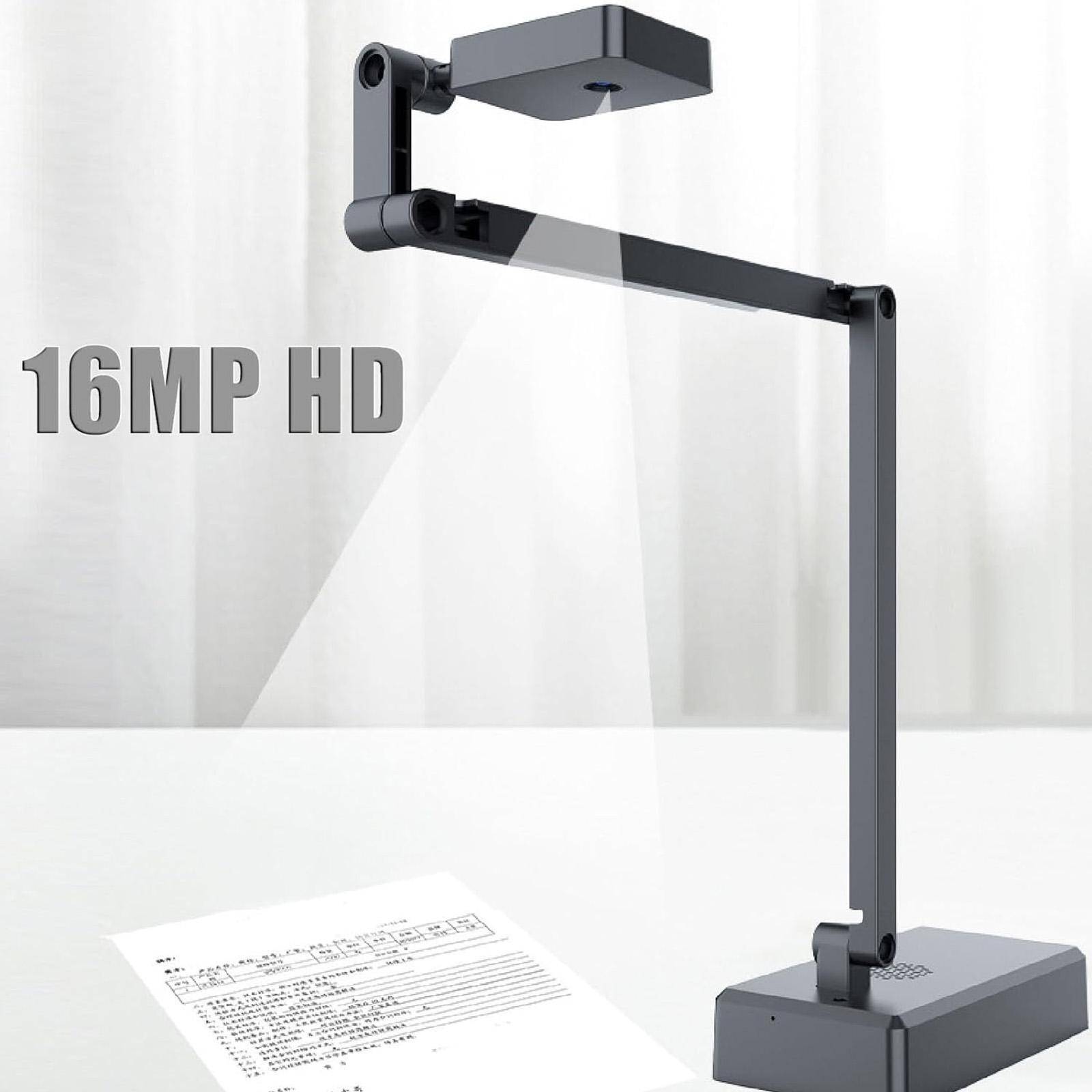 4K USB Document Camera 16MP Webcam
