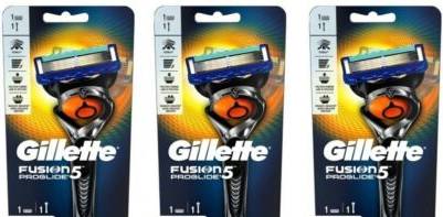 Gillette proglide blades Gillette Mens Proglide Razor Cartridge Three Pack