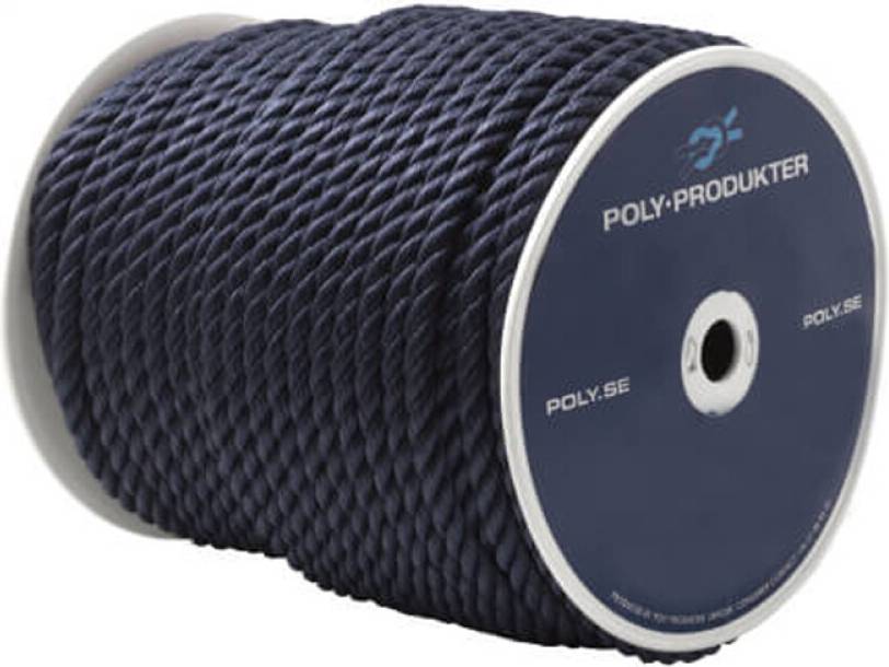 Poly Soft Polyester Rope 250 M 6 mm