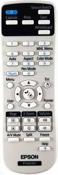 Epson Brightlink Pro 1430WI Projector Remote Control