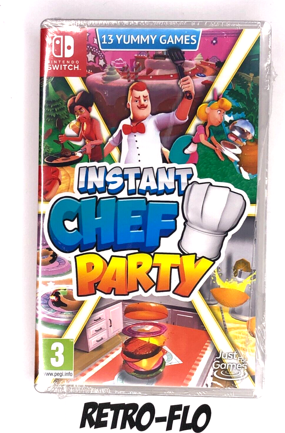 Instant Chef Party Nintendo Switch Game In Blister