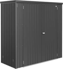 Biohort Redskabsskur SmartBasePLUS H6 Grå Metallic