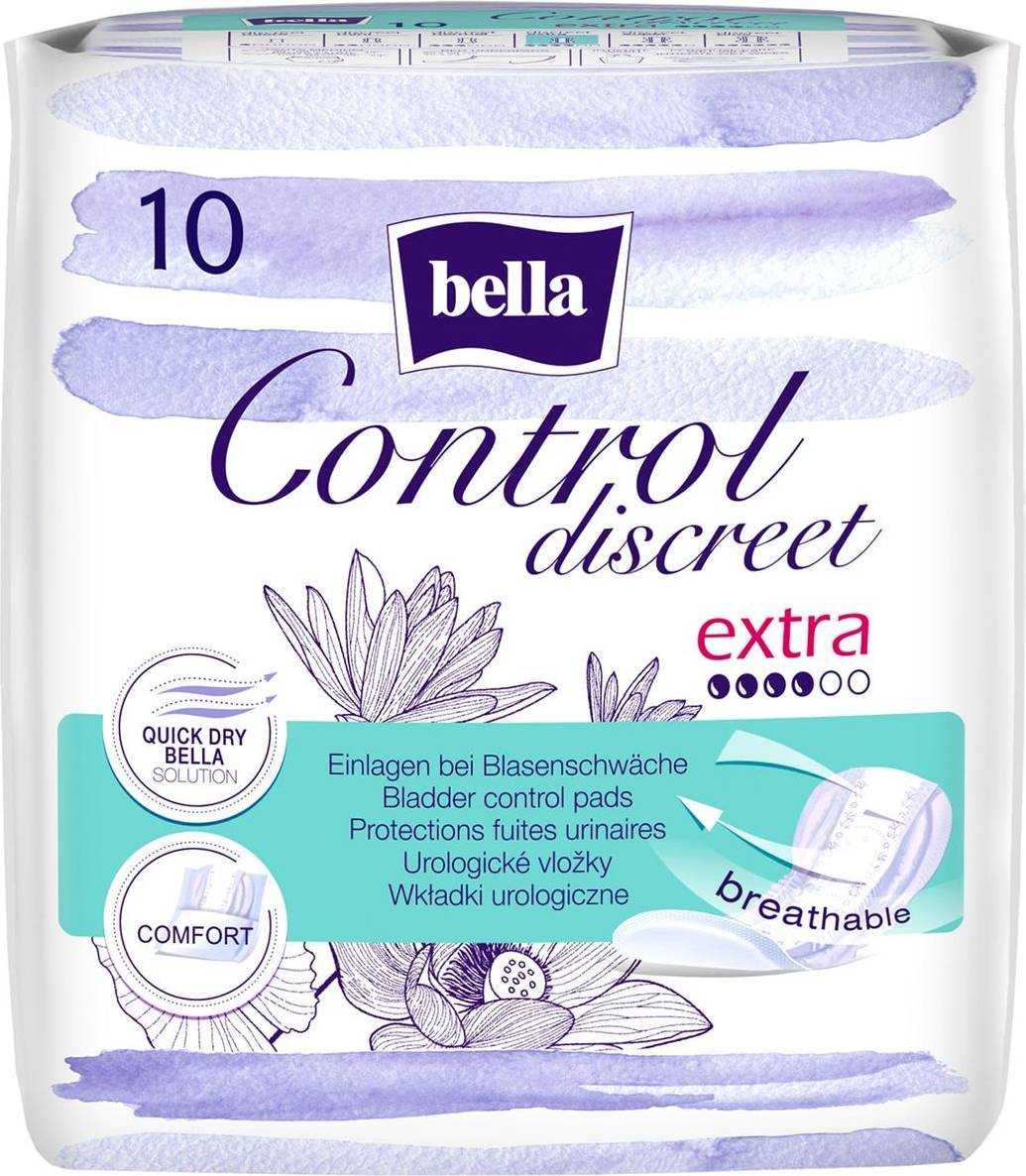 Bella Control Discreet Extra Urological Inserts 10 Count