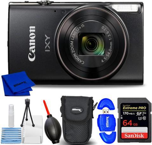 Canon ixy Canon Canon Compact Digital Camera IXY650 IXY650BK 7PC Accessory Bundle