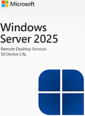 Microsoft Windows Server 2025 Remote Desktop Services RDS 50 Device CAL