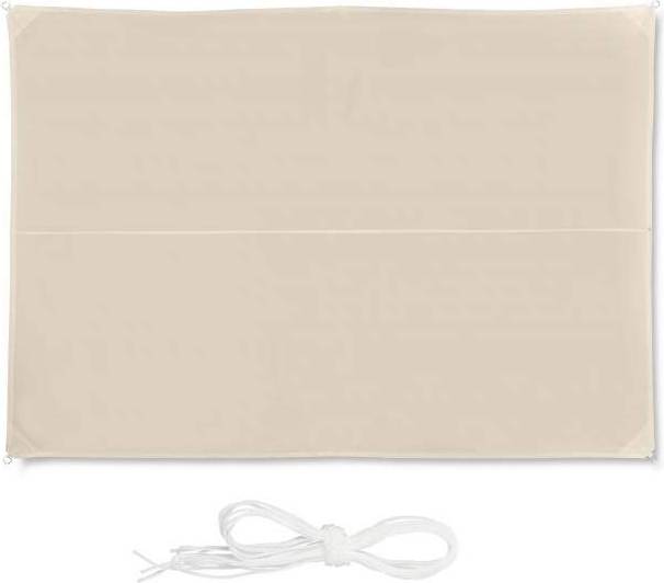Solsegel Rektangulärt Beige