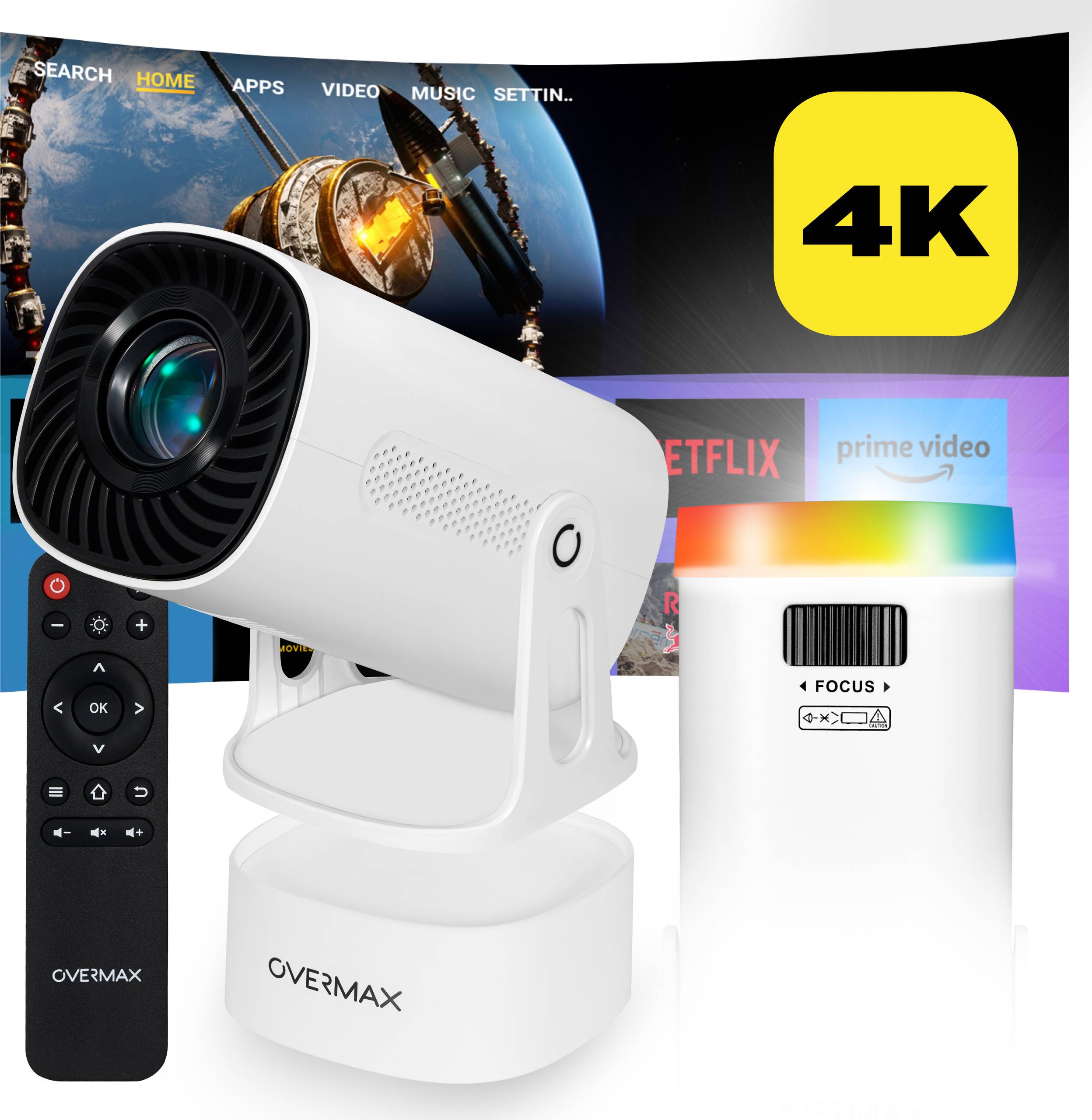 Multipic Ez Mini Projecteur 4K Fullhd