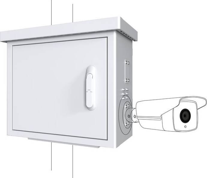 Lanview RCCTV002 Rack For CCTV 600mm D=300mm