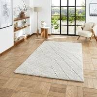 200 x 290 rug Think Rugs Ideal Shaggy Rug Silver