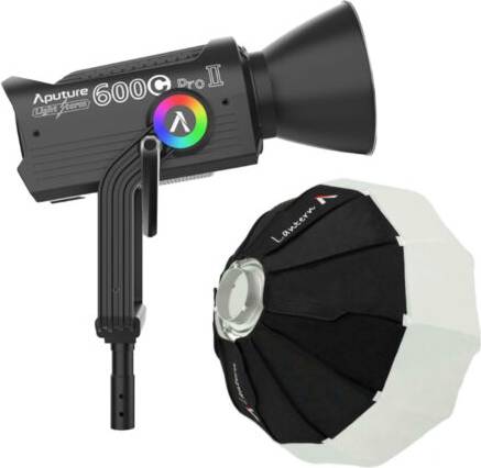Aputure LS 600c Pro II RGB LED Monolight Bundle