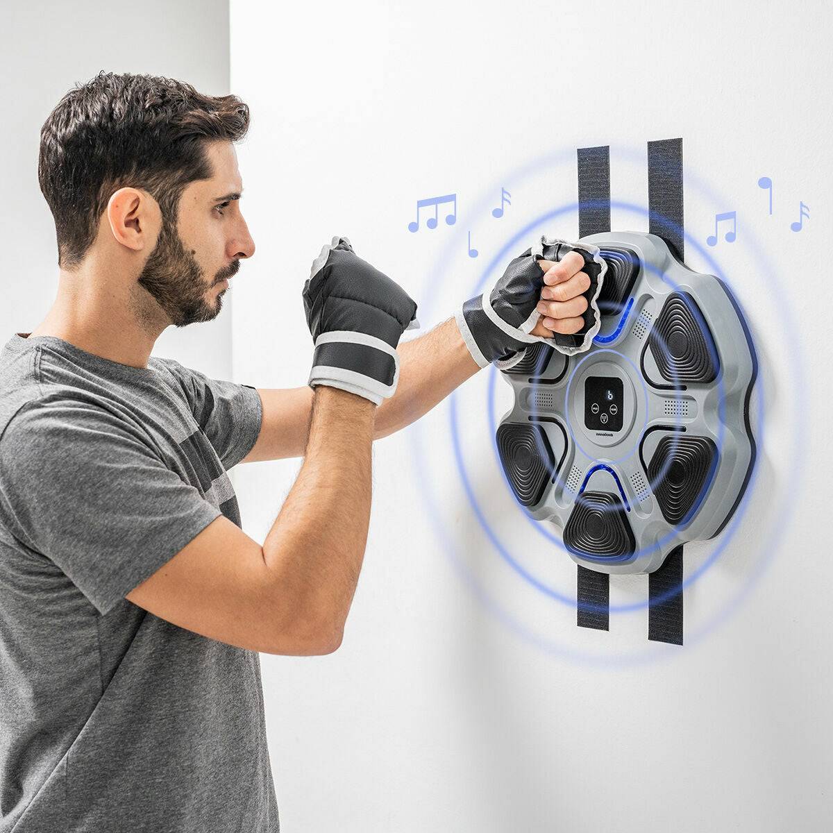 Boxing InnovaGoods Rechargeable Music Boxing Machine