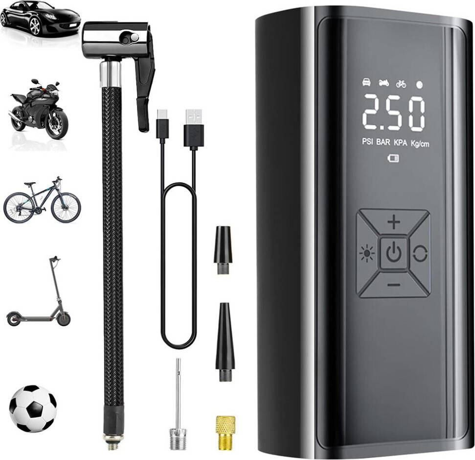 Tyre inflator Digital Tyre Inflator Portable Air Compressor