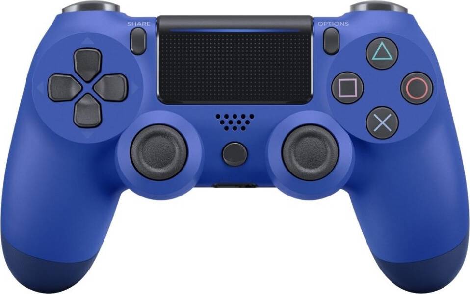 Blue DualShock 4 Wireless Controller