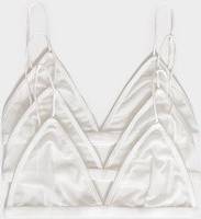 PrettyLittleThing Basic Triangle Bra - White