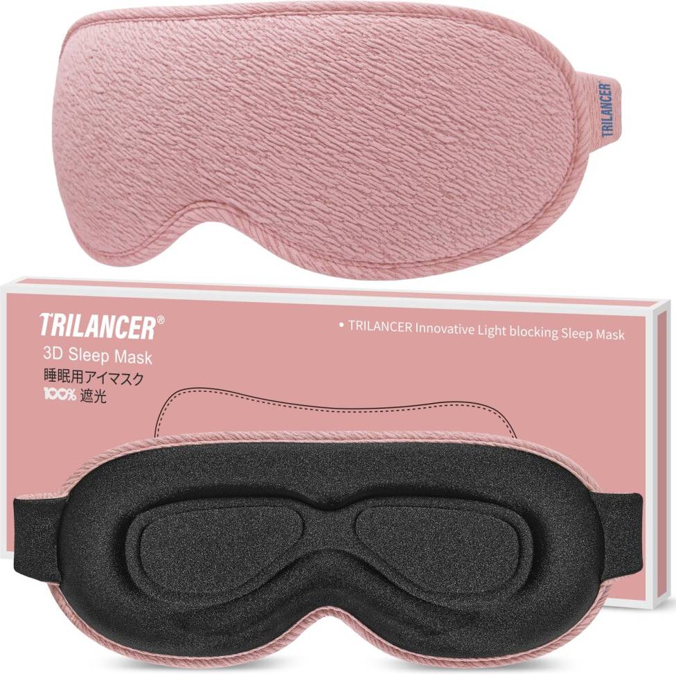 Trilancer Innovativ Sovmask Sleep Mask Rosa