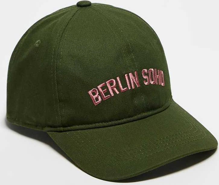 Gorra SoHo - Verde/Rosa