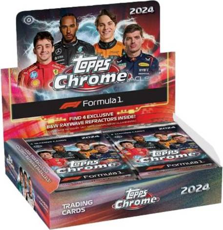 Topps Formula 1 Chrome Racing Qualifying Lap Hobby Box