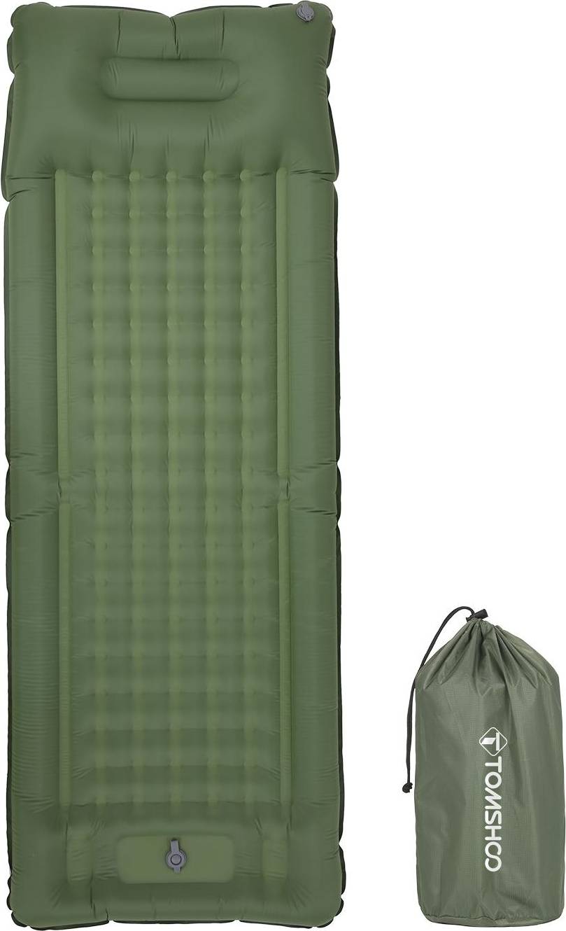 Tomshoo Inflatable Sleeping Pad Extra Thick 4 Inch
