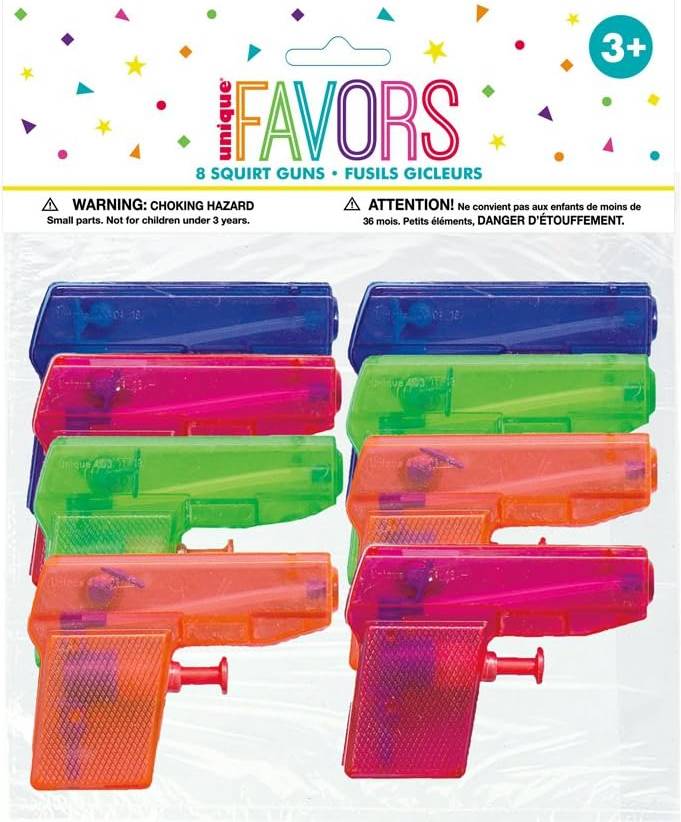 Unique Vattenpistoler Mini 8-pack