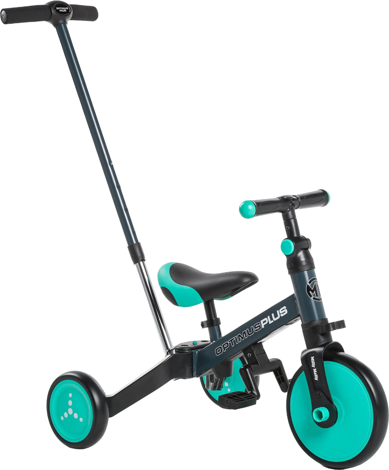 Milly Mally Rowerek Ride On Bike 4w1