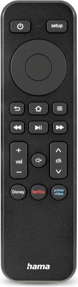 Hama Télécommande Universelle Smart TV Streaming