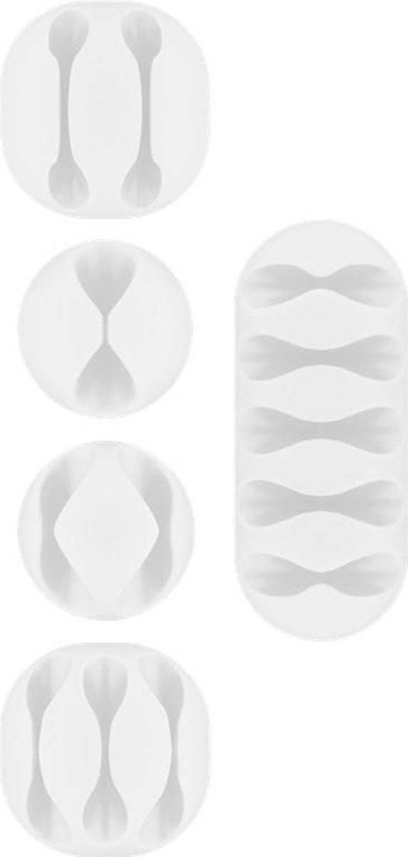 Cable Management Set white