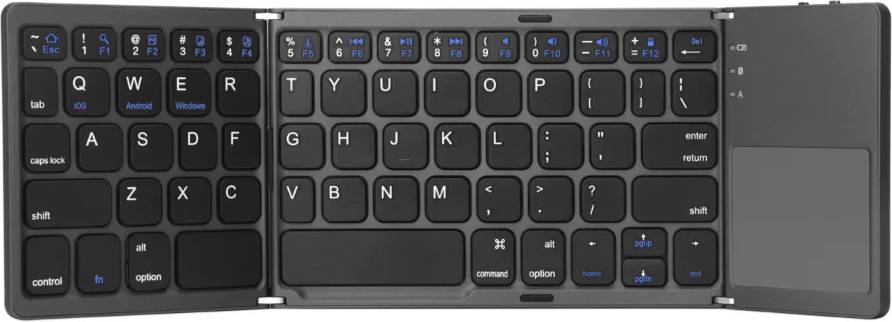 Bluetooth Travel Keyboard Foldable