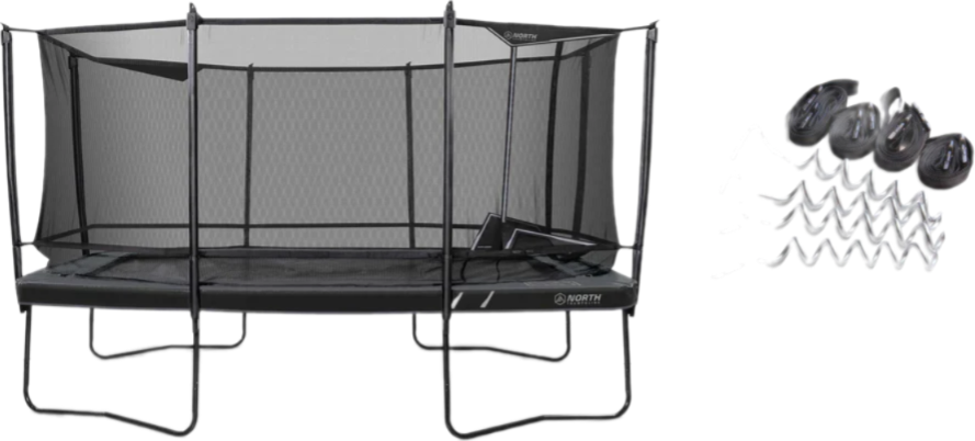 Legend Rectangular 460x310cm + Safety Net + Anchoring Set