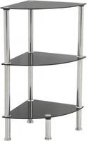 Corner shelf unit AVF S53-A 3-Tier Corner Unit Shelving System