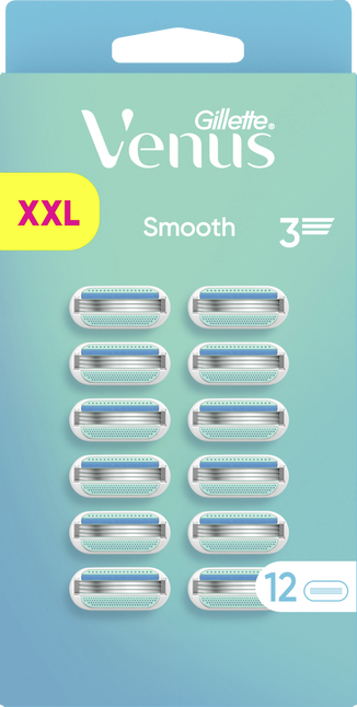 Gillette Venus Smooth Rakblad 12 St