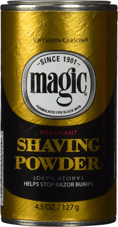 Magic Skin Conditioning Razorless Shaving Powder Coarse Beards 4.5 Ounce Pack Of 1