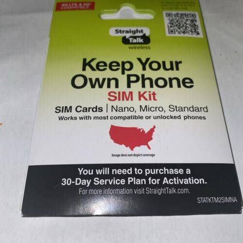 Sim card Straight Talk Nano SIM Card Kit