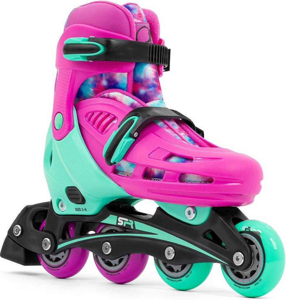 Cyclone II Justerbare Inline Rulleskøjter Tie Dye